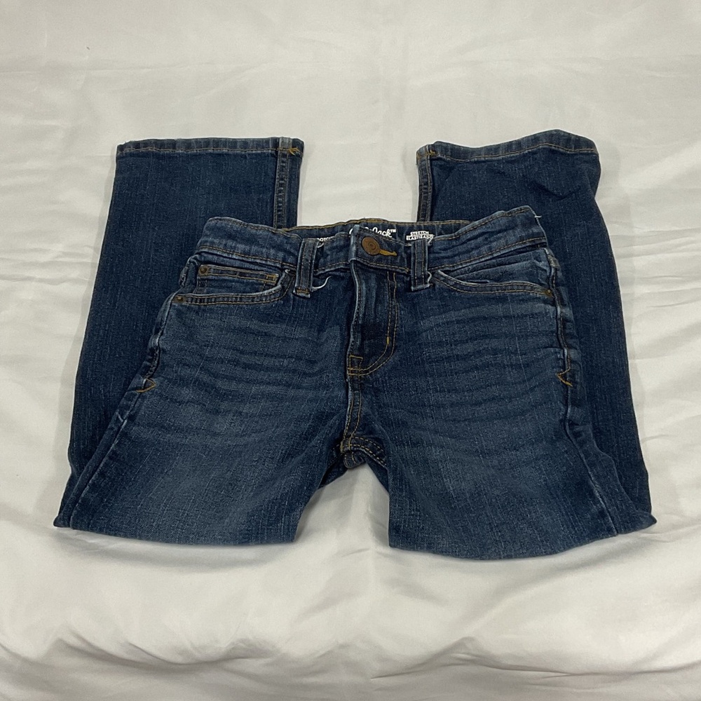 EUC boys cat&jack blue jean pants